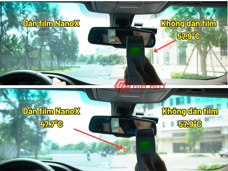 phim cách nhiệt ô tô nanox