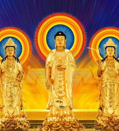Tranh dán tường Phật giáo 3