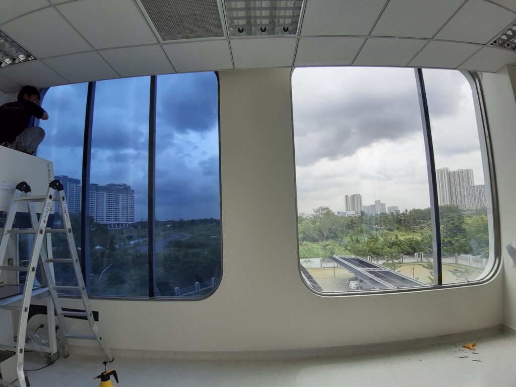 decal dán kính cửa sổ để chống nắng, ngăn tia UV độc hại