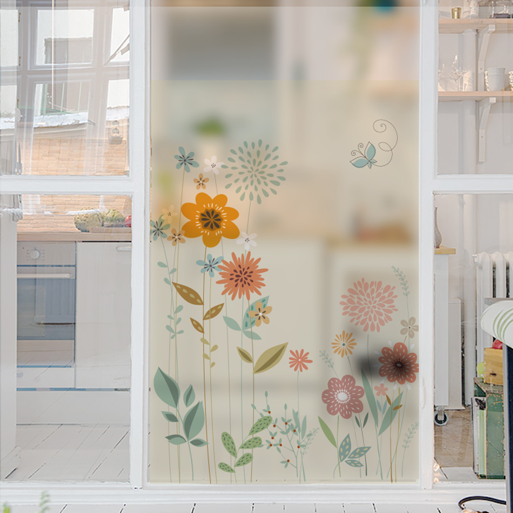 100+ mẫu tranh dán cửa kính đẹp xuất sắc cho không gian nhà bạn