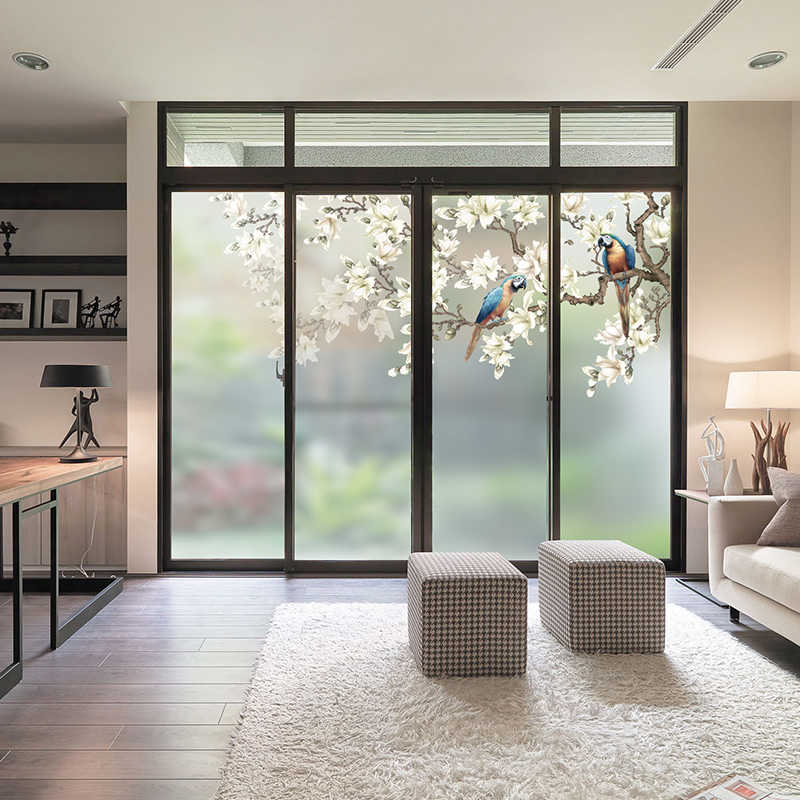 100+ mẫu tranh dán cửa kính đẹp xuất sắc cho không gian nhà bạn